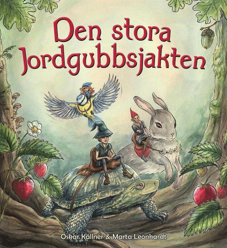 Oskar Källner - Den stora jordgubbsjakten, E-bok