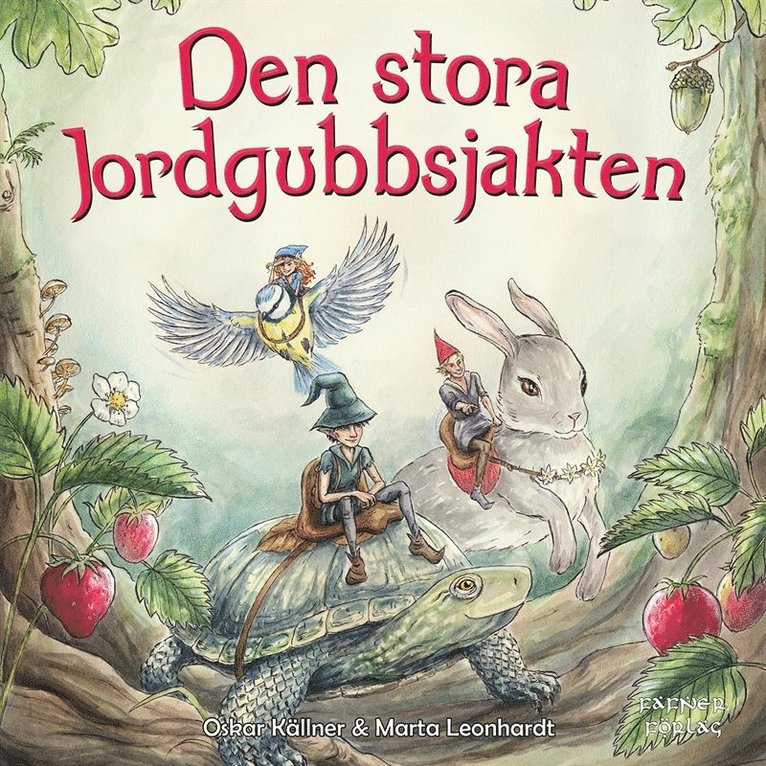 Oskar Källner - Den stora jordgubbsjakten, Ljudbok