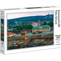 Sommarkv�ll vid Falu Gruva - Pussel 1000 bitar