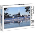 Mora kyrka vid Österdalälven - Pussel 1000 bitar