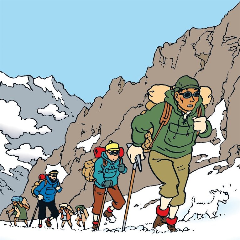 Hergé, - Tintin i Tibet, Ljudbok