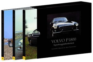 Kenneth Collander, Mats Westerman - Volvo P1800 Sportvagnshistorien i tre delar i en box, Kartonnage