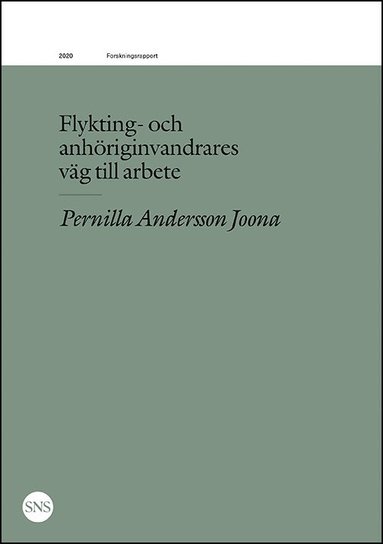 Flykting- och anhöriginvandrares väg till arbete