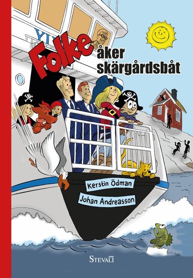 Kerstin Ödman - Folke åker skärgårdsbåt, Inbunden