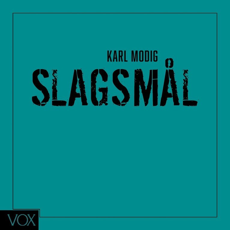 Karl Modig - Slagsmål, Ljudbok