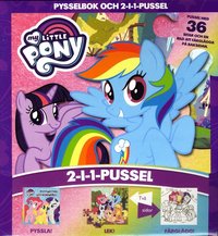 e-Bok My little pony. Pysselbok och 2 i 1 pussel