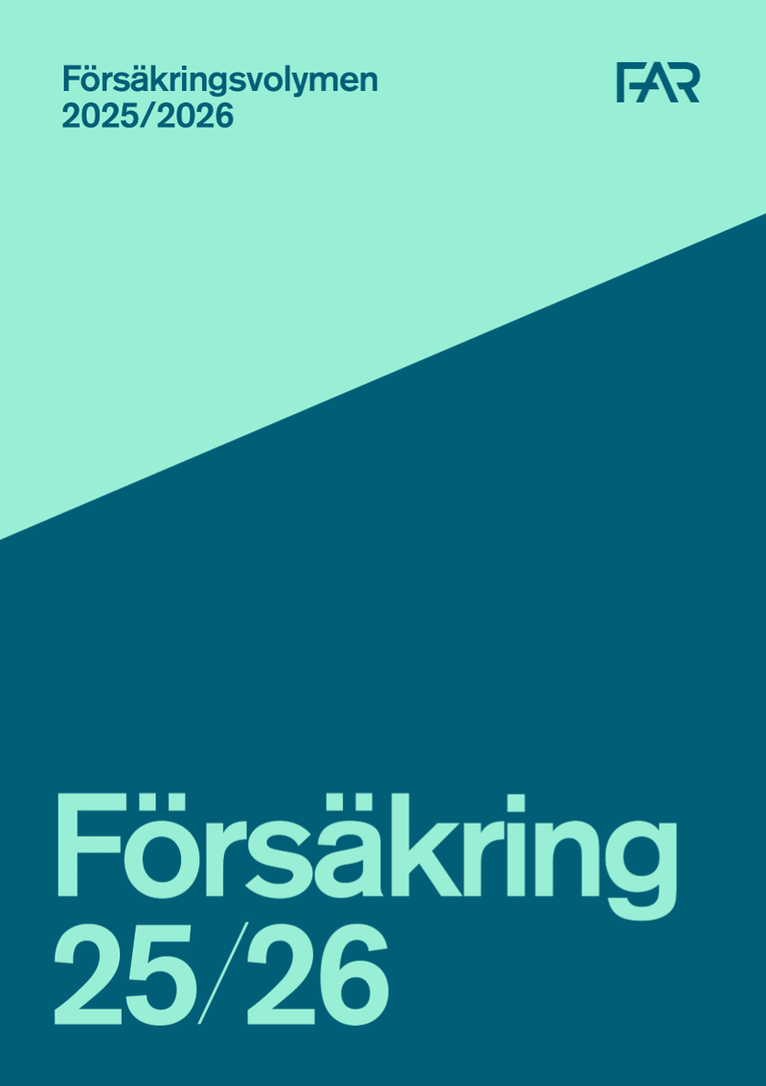 Försäkringsvolymen 2025/2026, Häftad