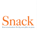 SNACK : Konversationskort fr dig som gillar att prata (Epub3)