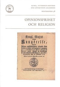 Bo Lindberg Opinionsfrihet och religion