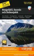 Borgafjll, Saxns & Stekenjokk 1:50 000