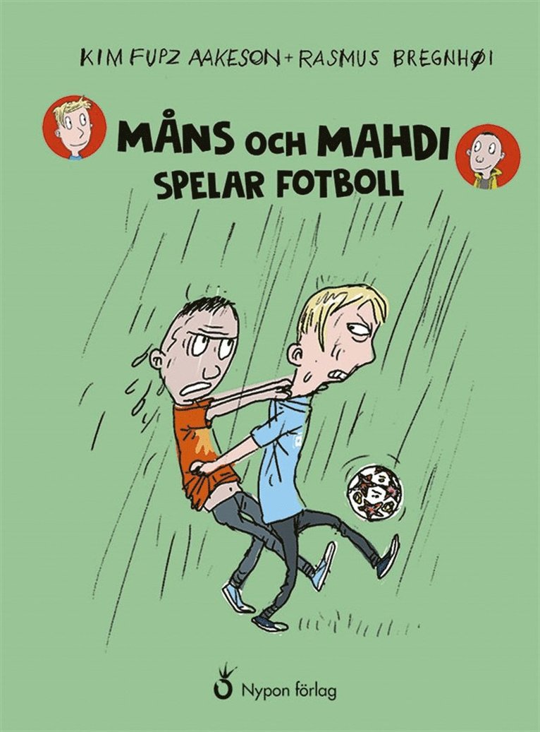 Kim Fupz Aakeson - Måns och Mahdi spelar fotboll, Ljudbok