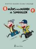 Måns och Mahdi på simhallen