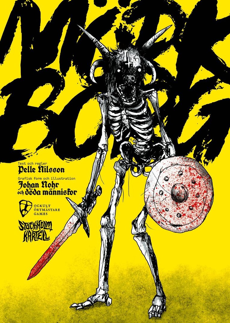 Pelle Nilsson - Mörk borg, Inbunden