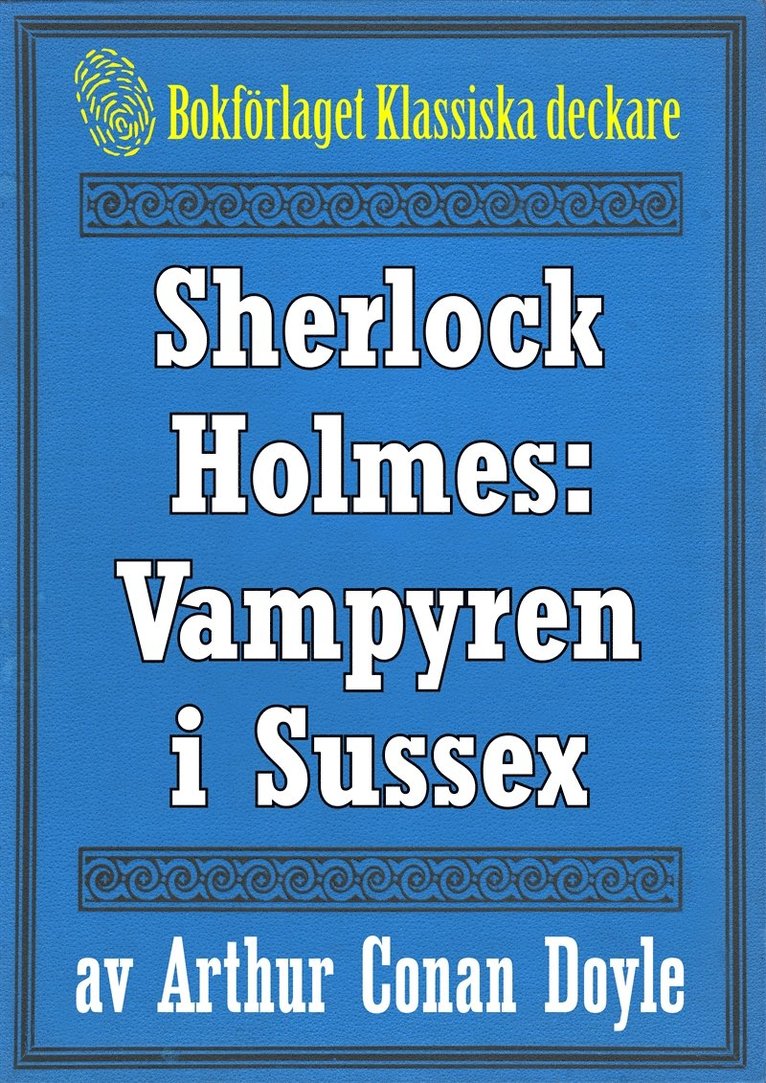 Arthur Conan Doyle, Mikael Jägerbrand - Sherlock Holmes: Äventyret med vampyren i Sussex, E-bok