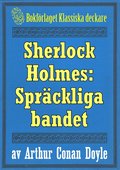 Sherlock Holmes: ventyret med det sprckliga bandet ? terutgivning av text frn 1911