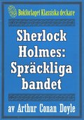Sherlock Holmes: ventyret med det sprckliga bandet ? terutgivning av text frn 1947