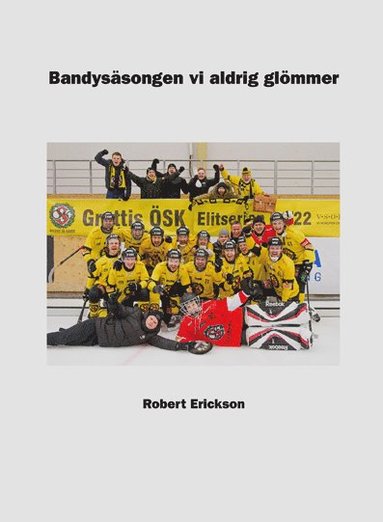 Robert Erickson Bandysäsongen vi aldrig glömmer