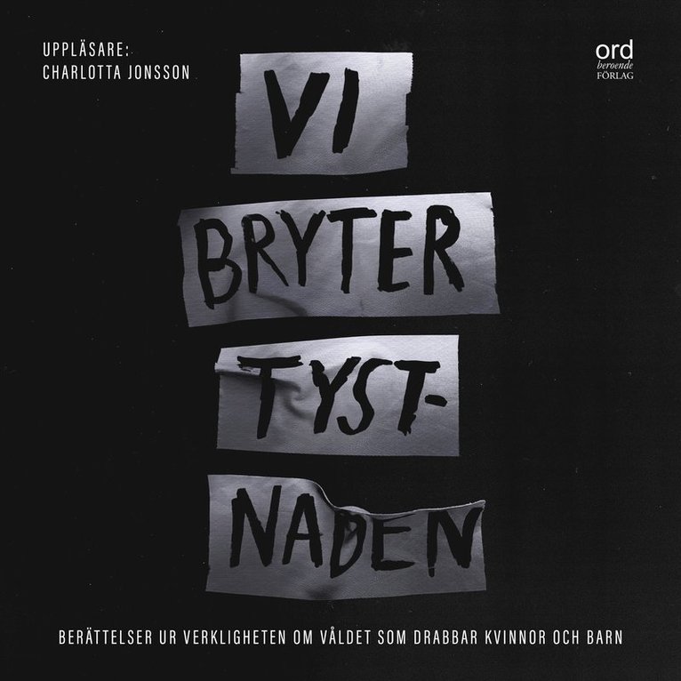 Pia Eklund - Vi bryter tystnaden, Ljudbok