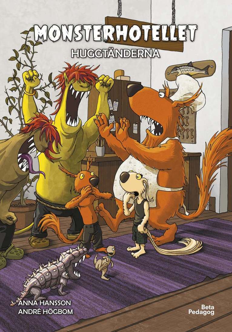 Anna Hansson - Huggtänderna, Inbunden