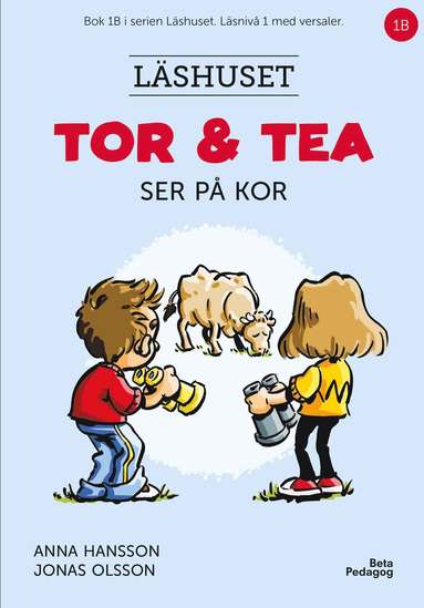 Anna Hansson Tor och Tea ser på kor