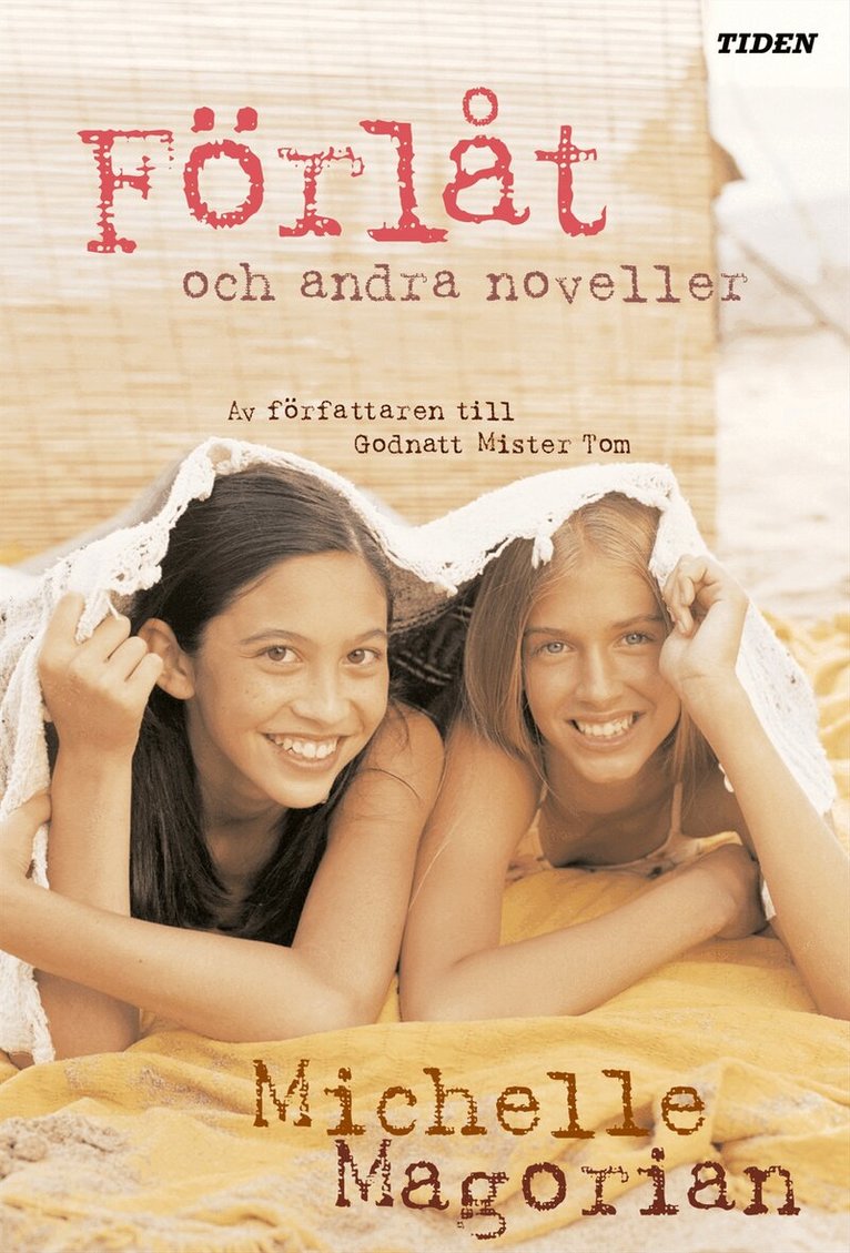 Michelle Magorian - Förlåt! och andra noveller, Kartonnage