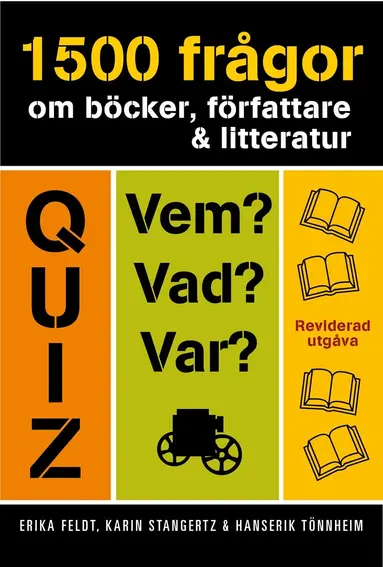 Erika Feldt, Karin Stangertz, Hanserik Tönnheim - 1500 frågor om böcker,  författare & litteratur, E-bok