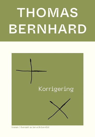 Thomas Bernhard Korrigering