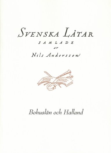 Nils Andersson Svenska låtar Bohuslän och Halland