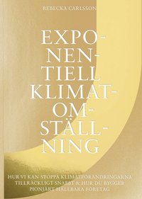 Exponentiell klimatomställning : hur vi kan stoppa klimatförändringarna tillräckligt snabbt & hur du bygger pionjärt hållbara företag