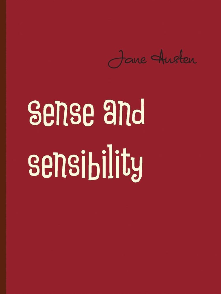Jane Austen - Sense and sensibility, E-bok