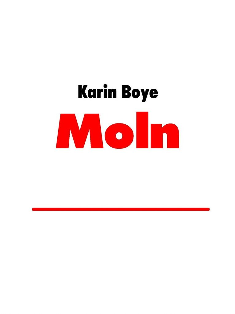Karin Boye - Moln: Dikter av Karin Boye, E-bok