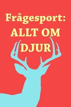 Frågesport : Allt om djur (Epub3)