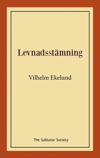 Levnadsstmning