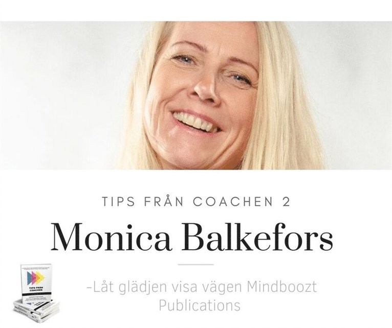 Monica Balkefors - Låt glädjen visa vägen, Ljudbok