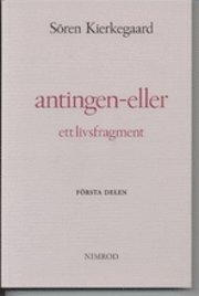 Sören Kierkegaard - Antingen - eller : ett livsfragment. D. 1, Häftad
