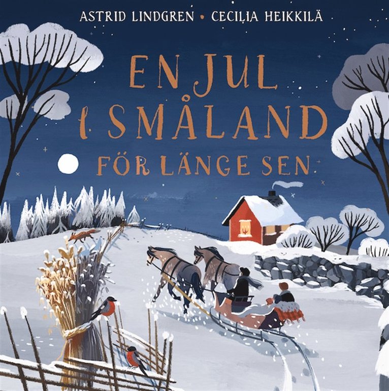 Astrid Lindgren - En jul i Småland för länge sen, Ljudbok