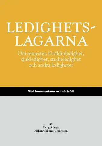 Bengt Garpe, Håkan Gabinus Göransson - Ledighetslagarna : om semester, föräldraledighet, sjukledighet, studieledighet och andra ledigheter : med kommentarer och rättsfall, Häftad
