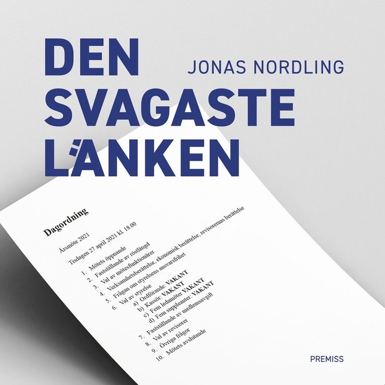 Jonas Nordling - Den svagaste länken, Ljudbok