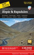 Hgalpin karta hpar & Rapadalen 1:25.000