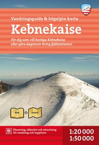 Kebnekaise -¿vandringsguide & högalpin karta