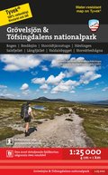 Grövelsjön & Töfsingdalens nationalpark 1:25.000
