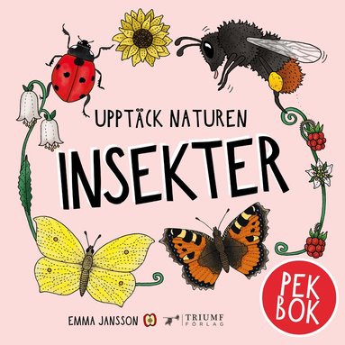 Emma Jansson - Insekter - pekbok, Inbunden