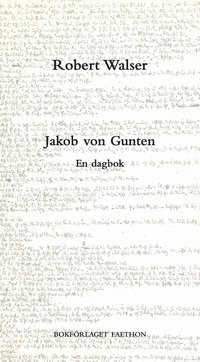 Jakob von Gunten : en dagbok