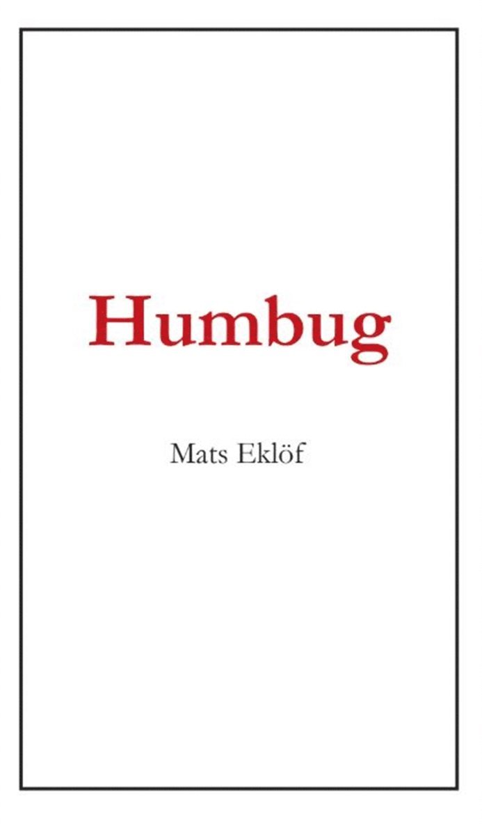 Mats Eklöf - Humbug, E-bok