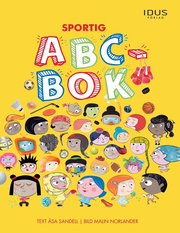 Åsa Sandell, Malin Norlander - Sportig ABC-bok, Inbunden