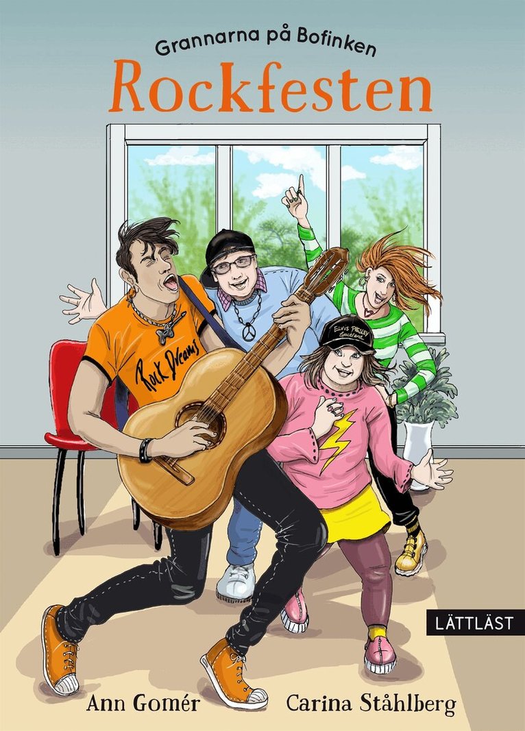 Ann Gomér - Rockfesten (lättläst), E-bok