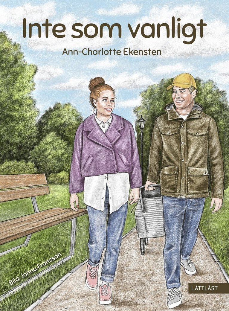 Ann-Charlotte Ekensten - Inte som vanligt (lättläst), E-bok