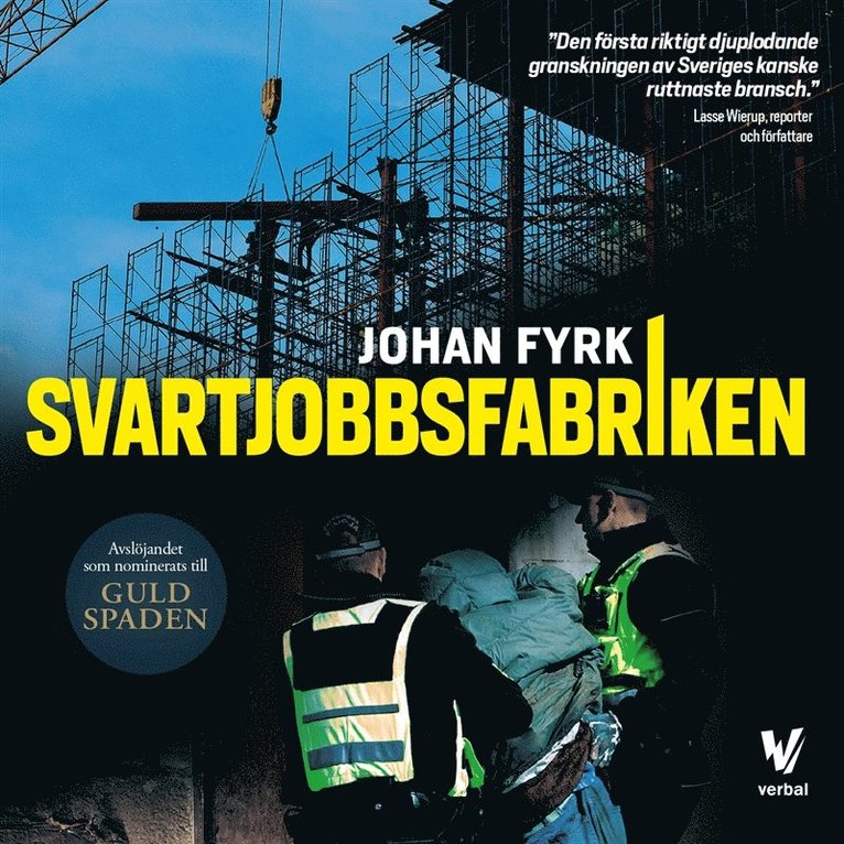 Johan Fyrk - Svartjobbsfabriken, Ljudbok