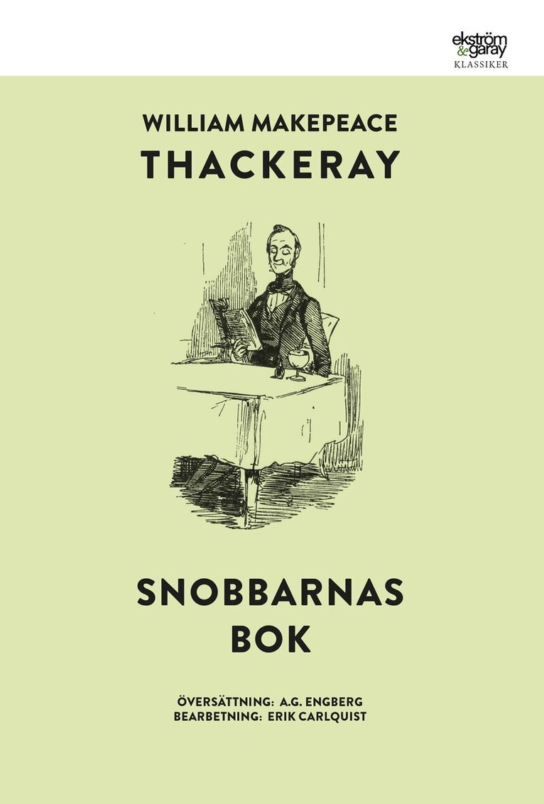 William Makepeace Thackerey - Snobbarnas bok, Häftad
