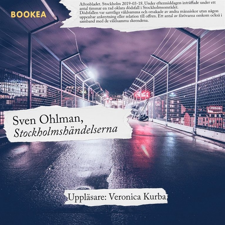 Sven Ohlman - Stockholmshändelserna, Ljudbok